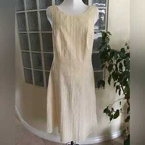 Creamy Yellow Eyelet Dress 🌼